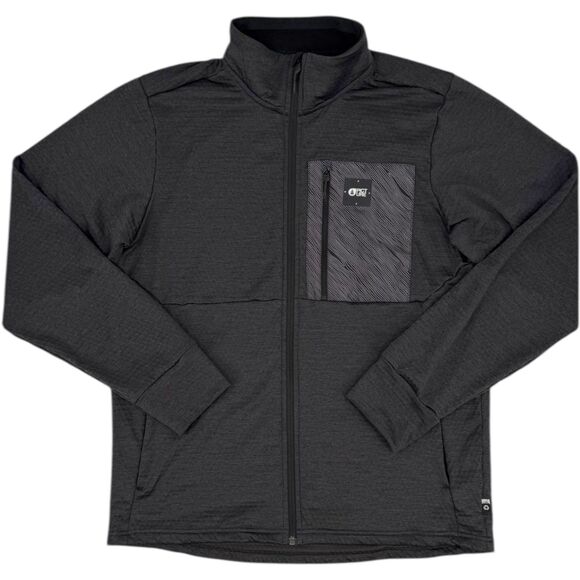 Picture Organic Men's Pauly LT Grid Jacket Charcoal Gray Large - Picture 2 of 11